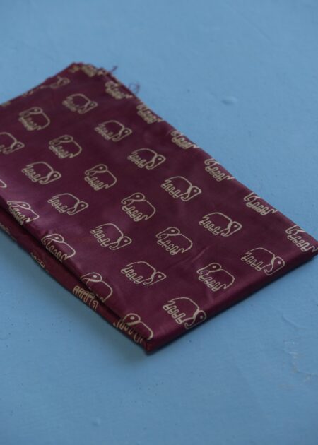 The Royal Elephant Kosa Silk Fabric