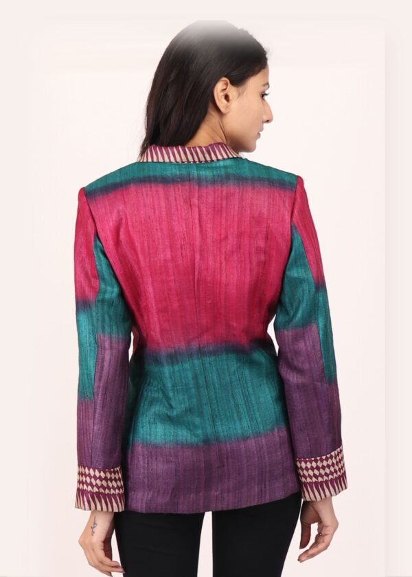 Kosa Silk Heritage Blazer Jacket - Image 3