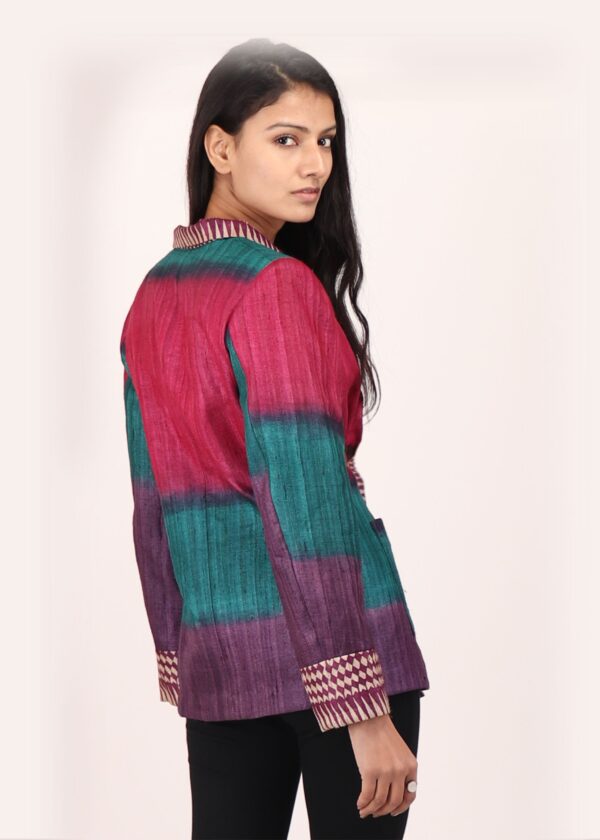 Kosa Silk Heritage Blazer Jacket - Image 5