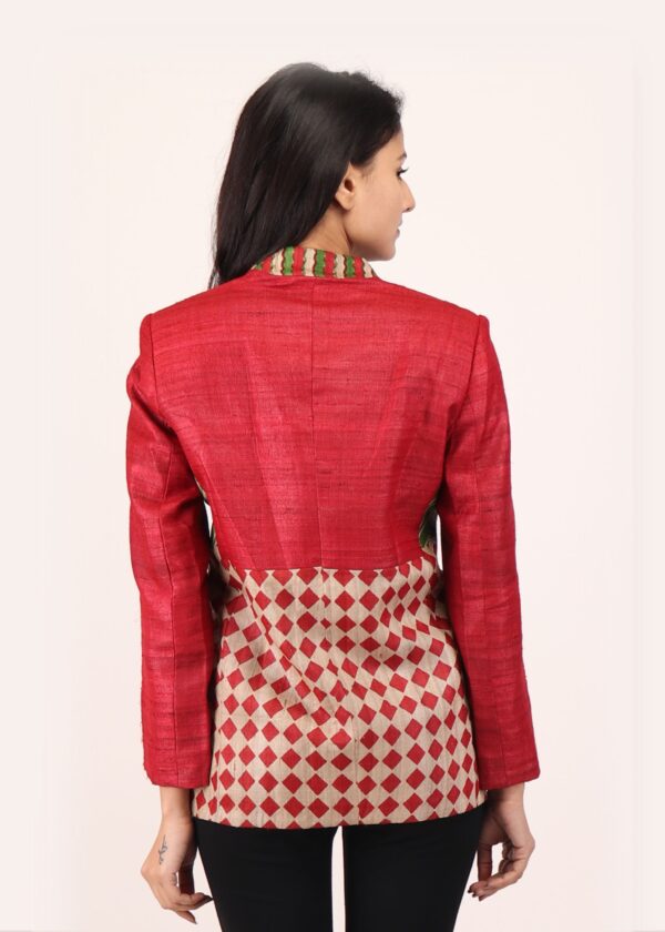 Chhattis Kosa Silk Handcrafted Blazer - Image 6