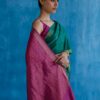 Green handwoven zari saree