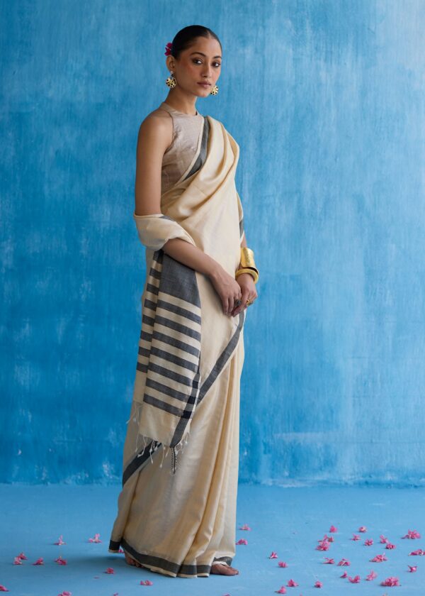 Natural kosa silk saree