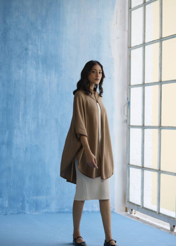 Timeless Elegance Wool Cape