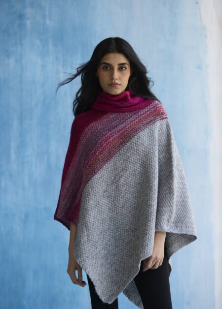 Twilight Ombre Poncho