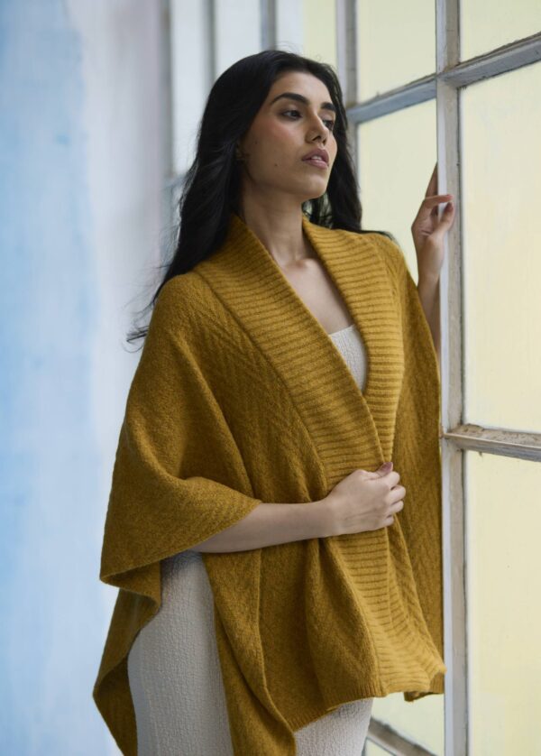 Timeless Elegance Wool Rap - Image 4