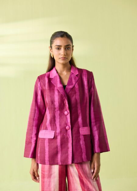 Rani Ombre Kosa Silk Jacket